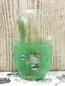 震撼日式精品百貨 【震撼精品百貨】凱蒂貓_Hello Kitty~日本SANRIO三麗鷗KITTY 牙刷附杯-老虎*01220