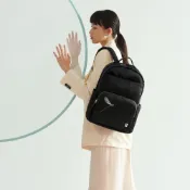 (店+)【SUMDEX】☆SUMDEX☆人體工學設計 高級後背包 網路最低價 經典 商務 後背包 都會 筆電包 蜻蜓 783BK-DT 黑色