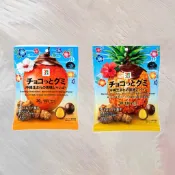 ⰶ 台灣現貨 ꕀ 日本代購 •日本 7-11 沖繩黑糖巧克力軟糖 芒果風味、鳳梨風味