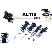 超級團隊S.T.G ALTIS 11代 2014 2015 2016 年 專用 日本 KYB 白桶 避震器 白筒 總成
