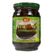 (店+)【龍宏】剝皮辣椒420gx1瓶