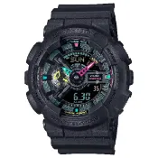 大高雄鐘錶城 CASIO卡西歐 GA-110MF-1A 螢光色彩鮮豔風格時尚腕錶 51.2 mm｜樂天領券現折★全館特惠中★指定刷卡回饋10%