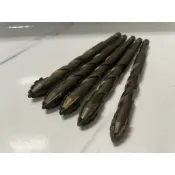 專利鎢鋼四刃鋸齒偏心鑽 瓷磚鑽頭 鎢鋼混凝土高硬度鑽 四刃偏心超硬 拋光磚用