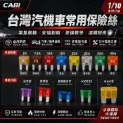 【台灣現貨】汽車機車保險絲 插片保險絲 迷你保險絲 低背保險絲 標準保險絲 MAXI 大電流保險絲 5A-100A