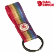 台北山水戶外用品專門店 Fjallraven 瑞典北極狐 Rainbow Key ring 彩虹鑰匙圈 23622 907 彩虹圖騰