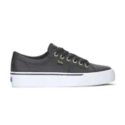 【毒】Keds JUMP KICK DUO 簡約運動風皮革厚底鞋 黑 9211W123213