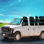 【台灣節能膜】《大廂車》全車-頂級奈米陶瓷膜汽車隔熱紙-貼膜施工(隔熱 隱私 防爆 防曬)