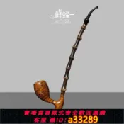 小新嚴選 【可開發票 超低價】NewBee石楠木煙斗手工實木長柄竹節閱讀斗傳統老式男士過濾專用具