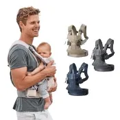 【BABYBJORN 奇哥】One 旗艦版抱嬰袋/揹巾-透氣(多色選擇/嬰兒揹巾/嬰兒背帶/嬰兒背袋)
