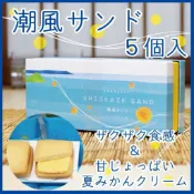 🍊現貨《雙葉屋》日本山口縣的特色伴手禮「潮風サンド」（潮風蜜柑夾心餅乾）