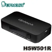 【3CTOWN】含稅 UPMOST 登昌恆 Uptech HSW501R 5進1出 5埠 HDMI 4K60 切換器