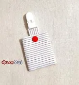 唯小伊手作＊清新條紋(紅藍)＊平安符袋/護身符袋/香火袋＊可愛＊客製