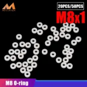 PCP Pneumatics M10 M8 PTFE O 型圈墊片空氣密封密封墊圈,用於高壓迷你儀表快速接頭套筒配件氣泵