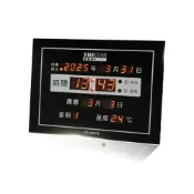 (店+)【TRISTAR】LED插電式萬年曆 數位電子鐘 鬧鐘 時鐘 桌鐘