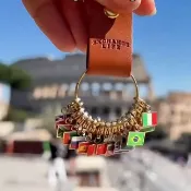 【臺灣出貨】國旗鑰匙圈 世界國旗鑰匙扣熱銷個性國旗世界盃飾品吊墜跨境套裝不掉色不鏽鋼手鍊io2
