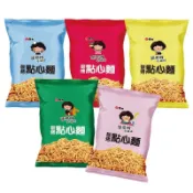 張君雅小妹妹 五連包BBQ點心麵[箱購] 110g x 15【萬家福】