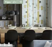 KIPO-復古木板木紋客廳臥室書房餐廳咖啡廳壁紙壁紙 壁貼 文化石材客廳臥室書房簡約 -可另施工-3款可選-C款