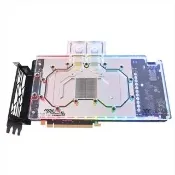 【Thermaltake 曜越】Pacific V-RTX 4080 Plus MSI GAMING TRIO & SUPRIM透明顯卡水冷頭(CL-W387-PL00SW-A)