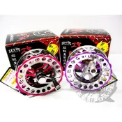 百有釣具◎EVO海力士 攻略 XE-80 超輕量倍速前打輪~外觀精緻 超輕鋁合金主體設計