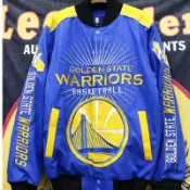WARRIORS 金州 勇士隊 棒球外套 夾克 嘻哈 饒舌 美版尺寸：S~XXL