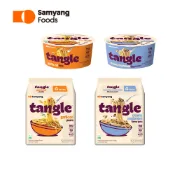 【蝦皮直營】三養 Tangle義大利麵 2款口味 蘑菇/清炒蒜頭 杯裝/袋裝 韓國泡麵 快煮麵 拌麵 即食麵 方便麵