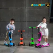 酷炫綠 【官方直營】KIDMORY 藍寶堅尼二合一炫光滑板-四色可選 KM-616 (兒童滑步車/滑板車/學步車)