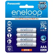 Panasonic 國際牌eneloop  4號800mAh低自放鎳氫充電電池 4只裝