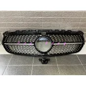 涔峰ＣＦ☆(黑) BENZ W247 B-CLASS 夜色 滿天星 水箱護罩 滿天星鑽 中網 水箱罩 AMG B180