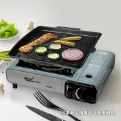 達益購 SUNTOUCH 韓式不沾烤盤 ST-104P 韓國製瀝油燒烤盤(電磁爐/瓦斯卡式爐通用/露營/居家烤肉盤)
