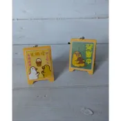 伸縮自如的雞與鴨招牌燈_光明燈_被迫營業_問事三百燈掛飾(雙面不同圖)