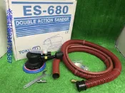 (含稅價)緯姍(底價6000不含稅)日本製造 TOKU 專業 5“ ES680-G5H 氣動散打 粘扣 附集塵管,打蠟機