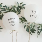 小清新生日快樂氣球〈台灣現貨〉HAPPY BIRTHDAY乳膠氣球 生日氣球 生日派對 拍照道具 天天快樂 文青風森林系
