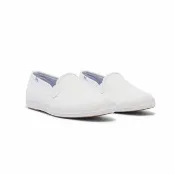 【Keds】經典皮革懶人小白鞋 CHAMPION SLIP LEATHER 9191W110018 WH48600