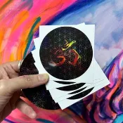Shimmering stickers 宇宙生命之果 原創貼紙