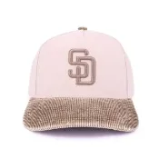 【MITCHELL & NESS】MLB FADED CORD PRO SNAPBACK SAN DIEGO PADRES 聖地牙哥 教士隊 燈心絨 棒球帽 帽子
