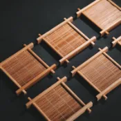 竹製杯墊 日式點心宴 宴王用品