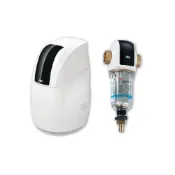 (店+)【3M】【免費申請補助】SFT150 全戶式軟水系統 軟水機 搭配 BFS3-40 全戶式前置淨水系統