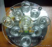 一口杯 10cc 九宮格品酒杯
