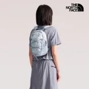 【The North Face 官方旗艦】北面男女款灰色DWR防潑水休閒後背包｜52SWNKO 筆電包/登山包