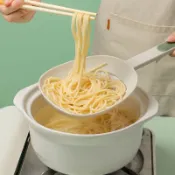 High Temperature Resistant Pasta Large Colander Long Handle