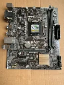 三和電腦配件店 華碩 B150M-K 主板 LGA1151 6-7 代英特爾處理器 6 相供電 VGA DVI 成色好 功能完好