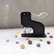 手作森林HANDMORI 手作森林 CHERRY LABEL【迷你手壓台-初學組】日本製 質感黑 四合扣 四合釦 壓釦工具 金屬機身