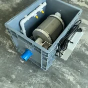 全自動雙控反沖洗轉鼓微濾機魚池過濾器【可定制110v】