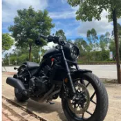 Rebel 1100T MT把手末端後照鏡 適用於 Honda 叛軍1100改裝把手末端後照鏡 Rebel 1100T