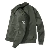 (店+)【巴黎精品】極速出貨 軍裝外套G1海軍飛行夾克-工裝羊羔毛領加絨飛行服男外套3色a1du18
