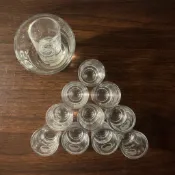 金門酒廠 烈酒杯/高粱杯 一套(公杯＋shot*11)
