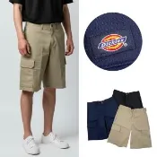 【Dickies】Dickies LR600 現貨 最大40腰 素色 寬版 雙口袋 工作褲 短褲 寬鬆 男短褲 迪凱思(短褲8506HO3)