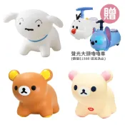 【贈迪士尼嚕嚕車】RILAKKUMA AIR 騎乘玩具(多款可選)小白 拉拉熊 有香味 跳跳馬 蠟筆小新【麗兒采家】