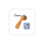 (店+)Y.G.S~711山毛櫸耳墜單孔取手 櫥櫃 抽屜 櫃門 拉手 取手五金