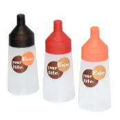 愛醬調味瓶【百貨通】(中)300ml 調味罐 醬油罐 醬料罐 儲物罐 餐廚